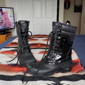 Lightly Worn North Face Winter Boots